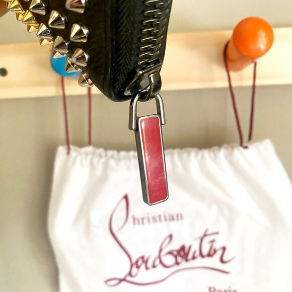 Christian Louboutin Panettone Multishade Metallic Zippy Long Wallet w/ Dust Bag - Picture 12 of 15